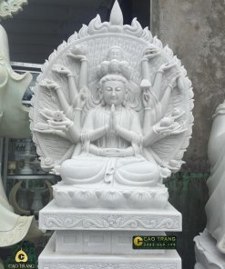 Cách thờ tượng Thiên Thủ Thiên Nhãn bằng đá