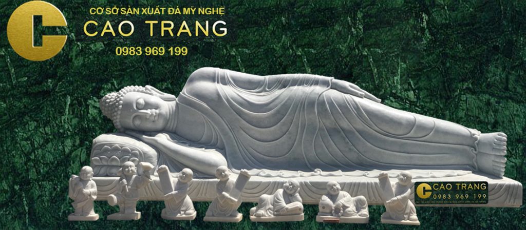 Banner Tượng phật nhập niết bàn