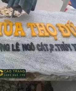 Bảng hiệu đá (SP005)