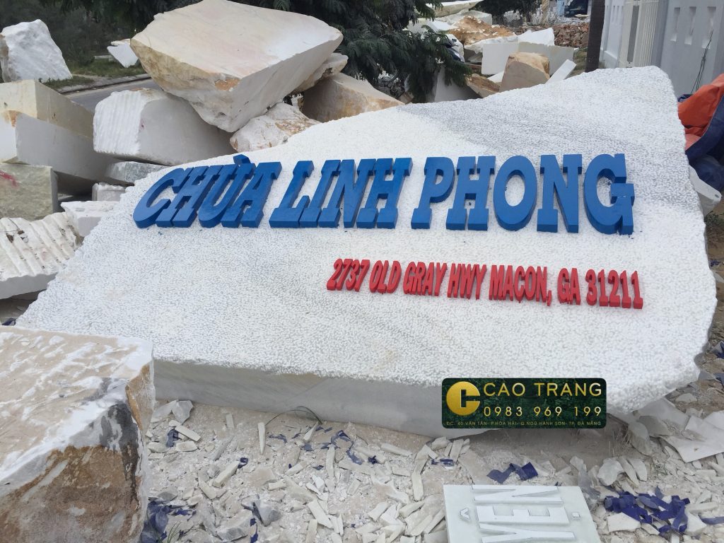 Bảng hiệu đá (SP006)