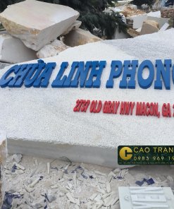 Bảng hiệu đá (SP006)