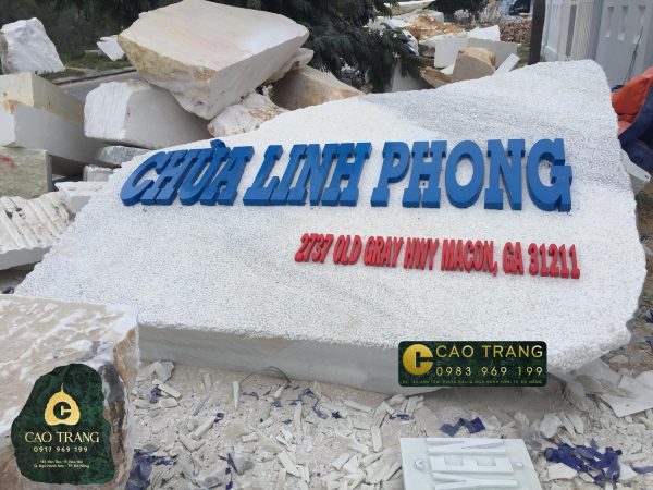 Bảng hiệu đá (SP006)