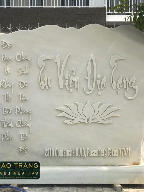 Bảng hiệu đá (SP009)