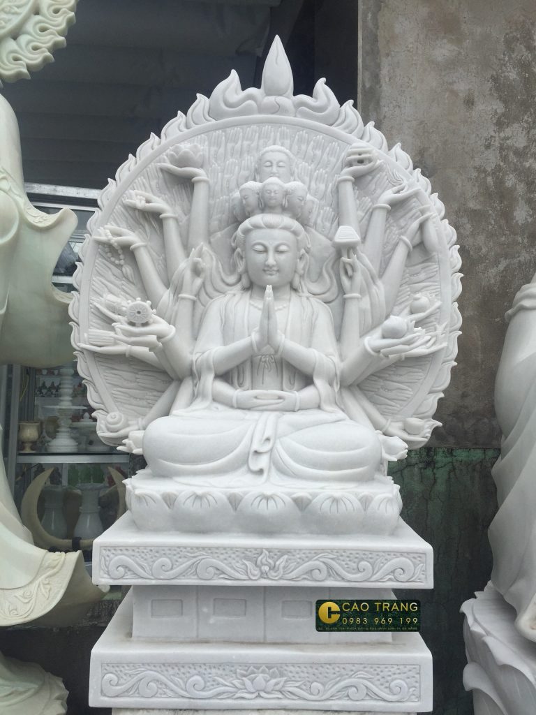 Tượng Thiên Thủ Thiên Nhãn 2 Tượng Thiên Thủ Thiên Nhãn Bằng Đá