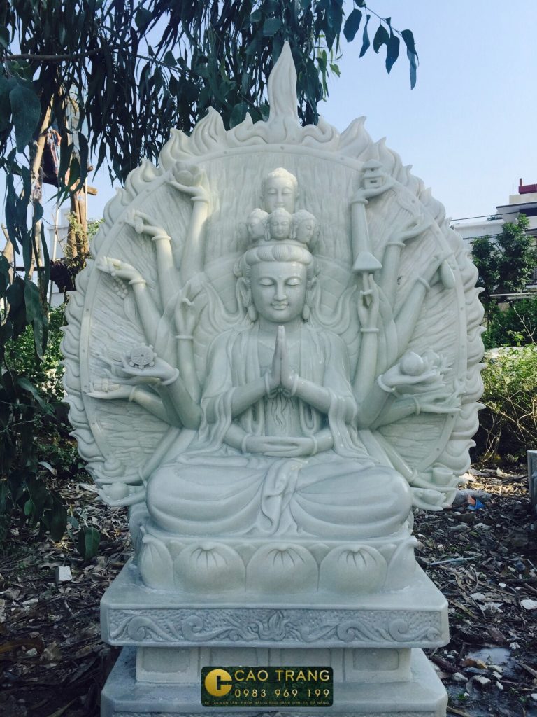 Tượng Thiên Thủ Thiên Nhãn 2 Tượng Thiên Thủ Thiên Nhãn Bằng Đá