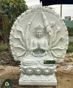 Tượng Phật Chuẩn Đề Bằng Đá