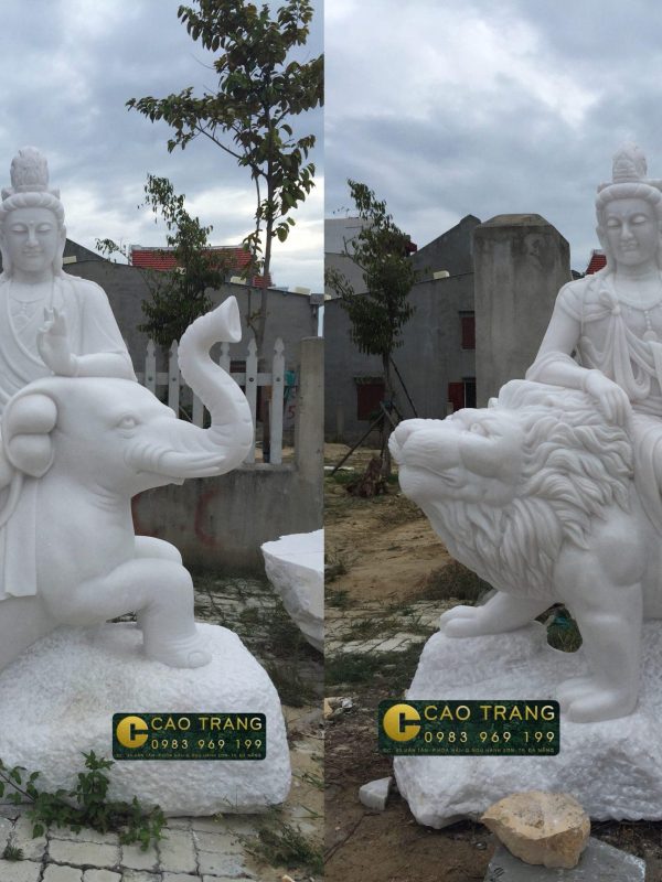 Tượng Văn Thù - Tượng Phổ Hiền (SP007)