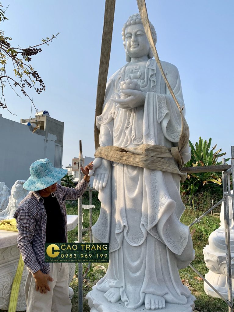 tượng phật a di đà bằng đá