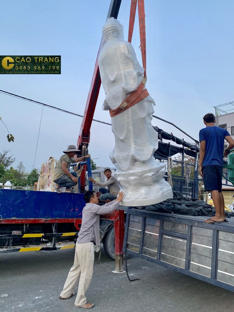 tượng phật a di đà bằng đá 3