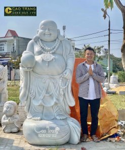 Tượng Phật Di Lặc bằng đá