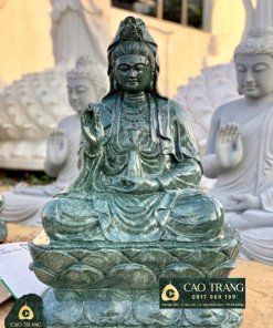 Tượng Phật Bà Quan Âm Ngồi Thiền