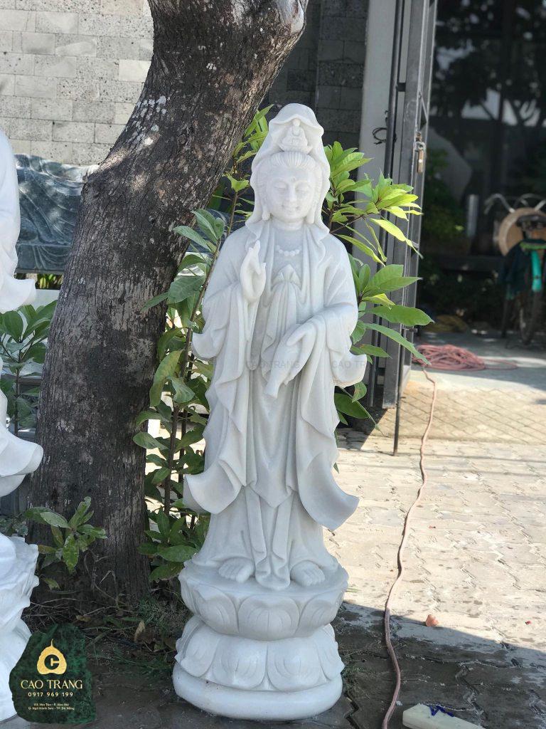 Hướng Dẫn Vệ Sinh Tượng Quan Âm Bằng Đá