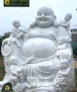 Tượng Phật Di Lặc Bằng Đá