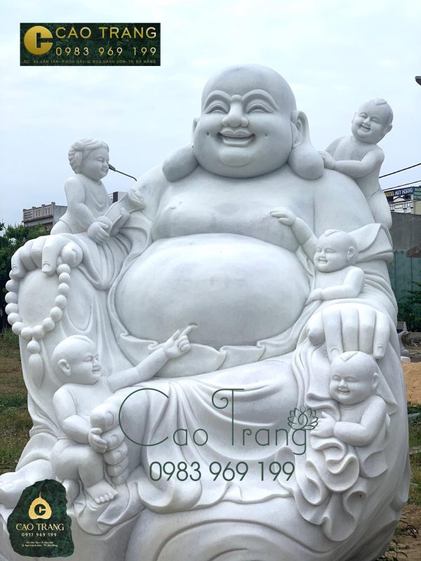 Tượng Phật Di Lặc Bằng Đá