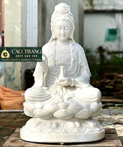 Tượng Phất Quan Âm Ngồi 80cm