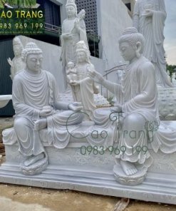 tuong phat thich ca da bao bang da cam thach