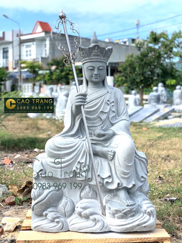 Tượng Địa Tạng Bồ Tát Bằng Đá
