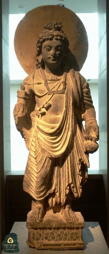 Tượng Di Lặc Nghệ thuật Gandhara thế kỷ thứ 2