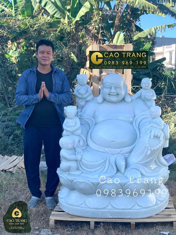 Tượng Phật Đá Non Nước Di Lặc