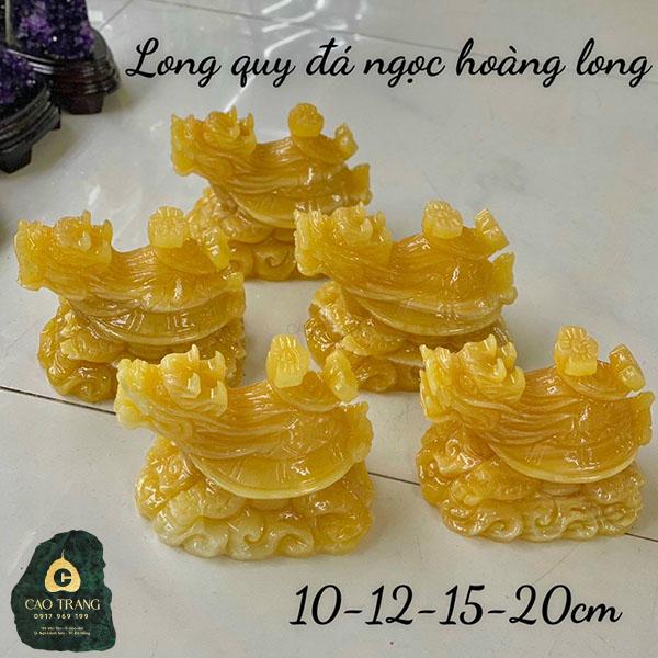 tượng Long Quy đá ngọc Hoàng Long. Nguồn: Tượng Phật Đá Cao Trang