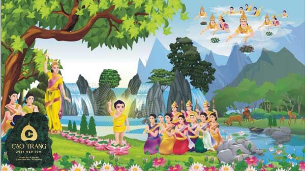 Hình Đức Phật Thích Ca khi còn nhỏ