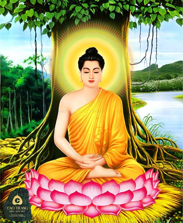 Tranh Vẽ Phật Thích Ca Mâu Ni Đẹp Nhất 2023