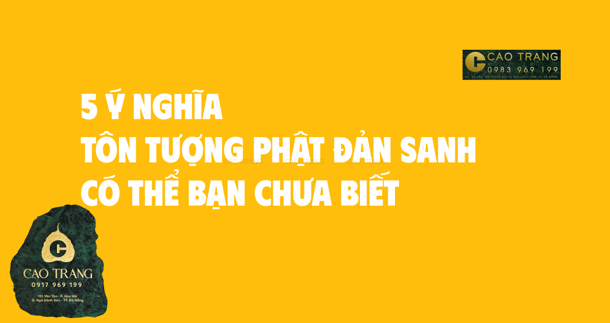 tượng Phật Đản San có ý nghĩa gì