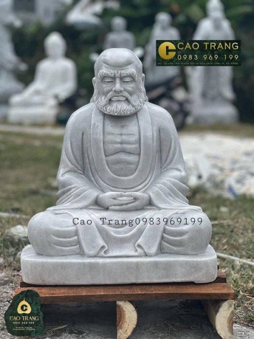 Tượng Đạt Ma Sư Tổ bằng đá