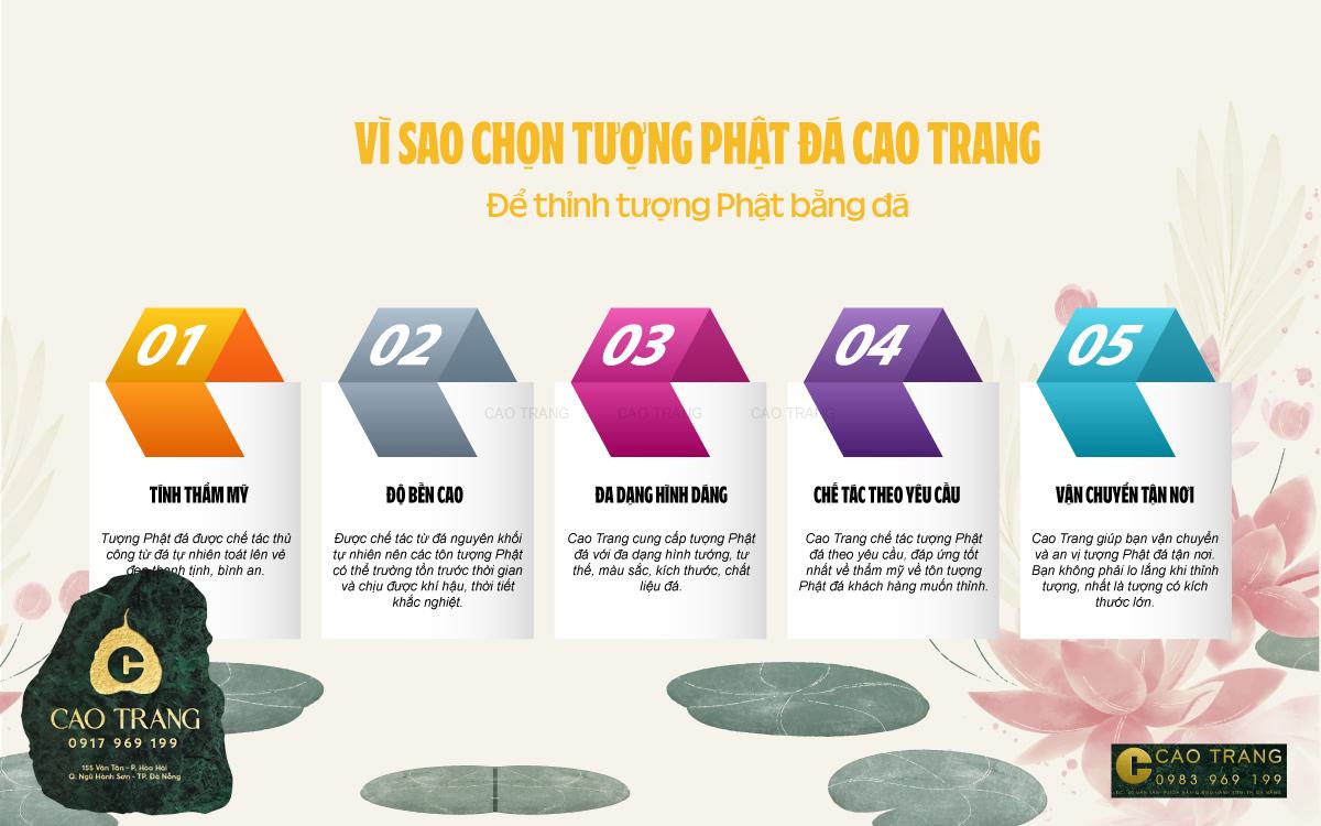 Vì sao nên thỉnh tượng Phật Thích Ca bằng đá tại Tượng Phật Đá Cao Trang? 