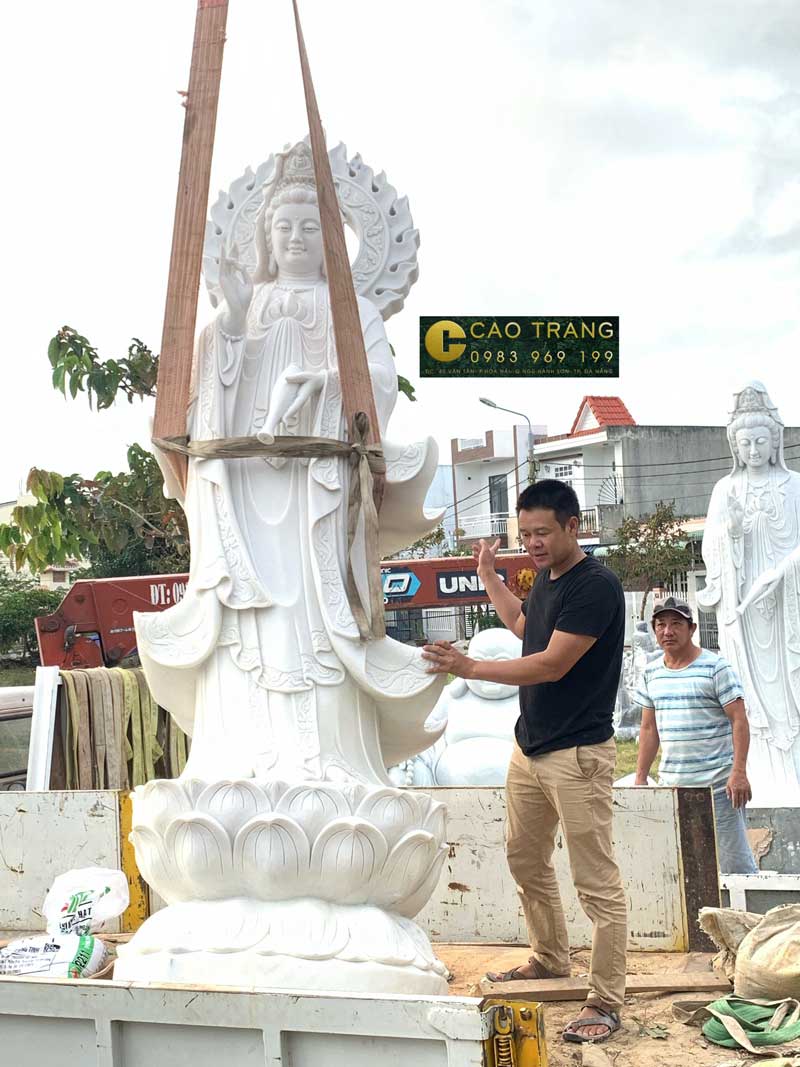 Tượng Phật đá tại Cao Trang đẹp mắt với giá cả hợp lý