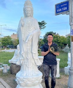 Tượng Quan Âm Đứng Mẫu 45