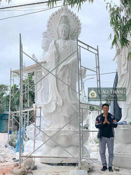 Tượng Quan Âm Đứng Mẫu 68