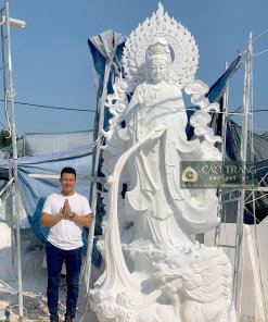 Tượng Quan Âm Đứng Mẫu 62