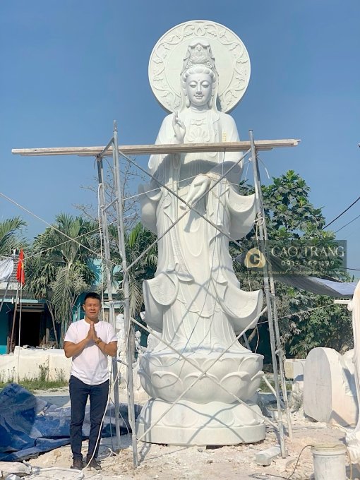 Tượng Quan Âm Đứng Mẫu 100