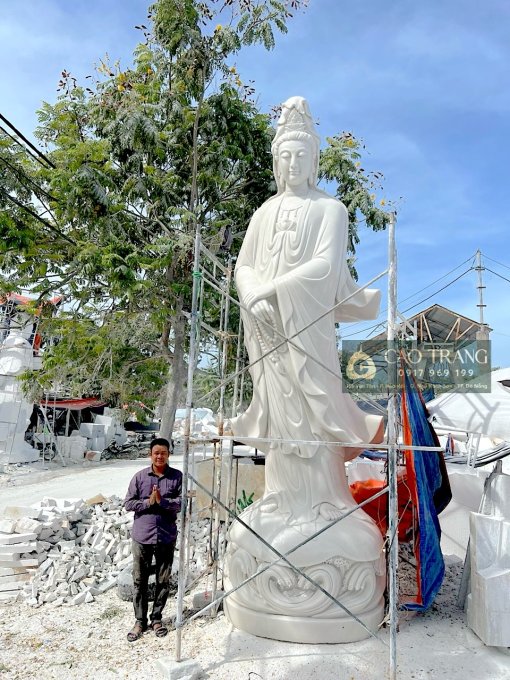 Tượng Quan Âm Đứng Mẫu 49