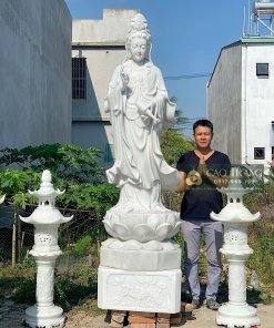 Tượng Quan Âm Đứng Mẫu 25