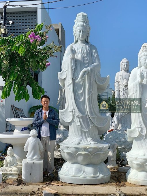 Tượng Quan Âm Đứng Mẫu 18