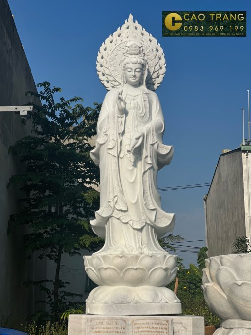 Tượng Quan Âm Đứng Mẫu 117