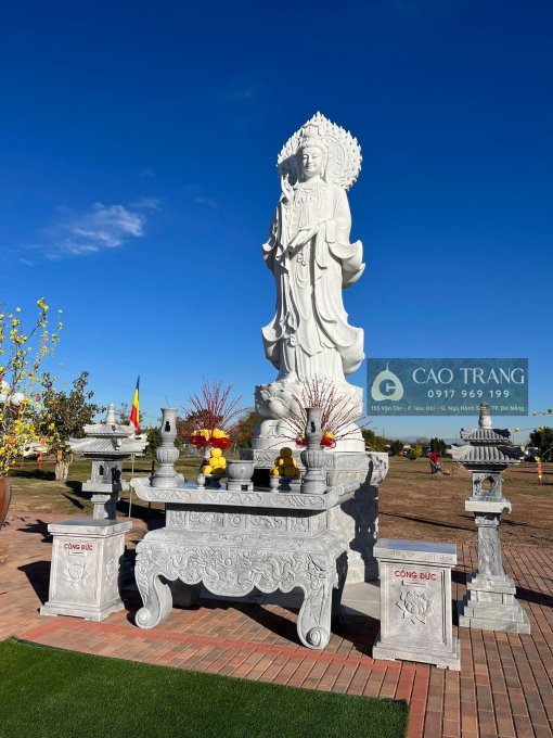 Tượng Quan Âm Đứng Mẫu 108