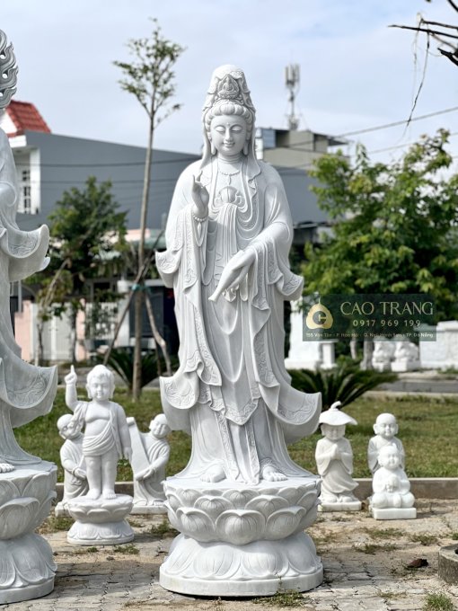 Tượng Quan Âm Đứng Mẫu 21