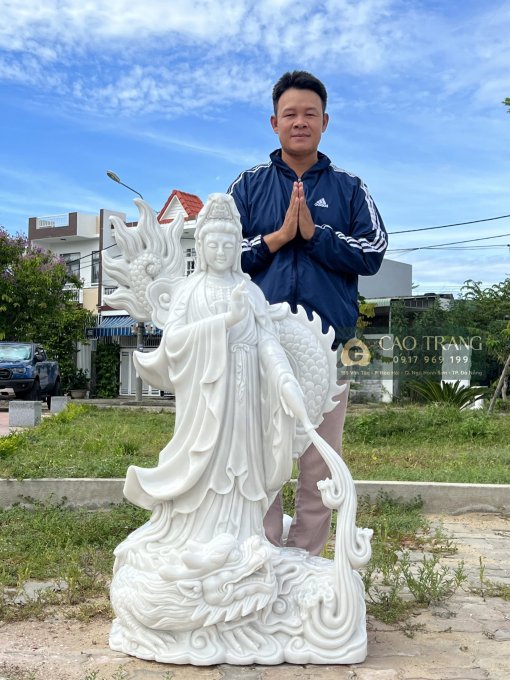 Tượng Quan Âm Đứng Mẫu 110