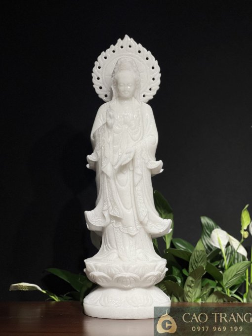 Tượng Quan Âm Đứng Mẫu 120