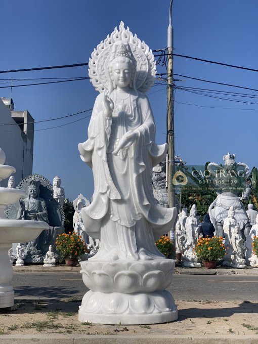 Tượng Quan Âm Đứng Mẫu 134
