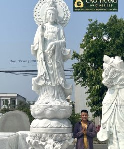 Tượng Quan Âm Đứng Mẫu 112