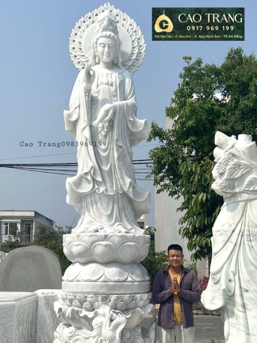 Tượng Quan Âm Đứng Mẫu 112