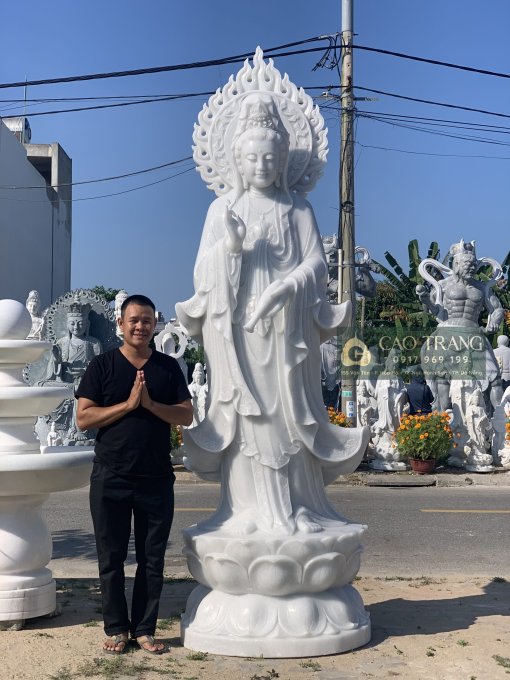 Tượng Quan Âm Đứng Mẫu 134
