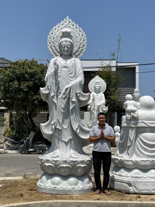 Tượng Quan Âm Đứng Mẫu 134