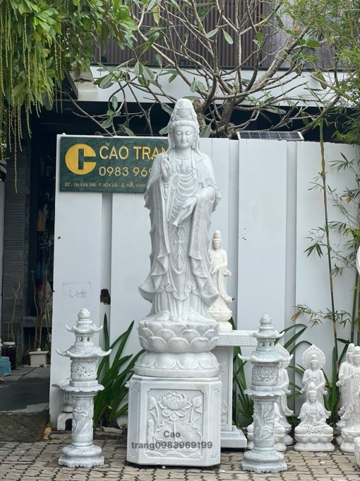 Tượng Quan Âm Đứng Mẫu 136