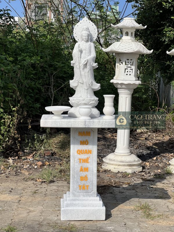 Tượng Quan Âm Bồ Tát cao 80CM