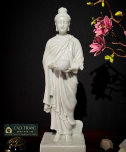 Tượng Thích Ca Đứng Tay Cầm Bát 50CM